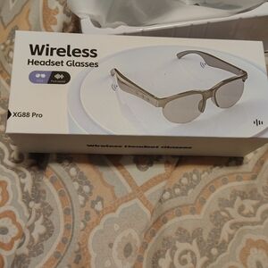 Wireless Headset Glasses - Gray